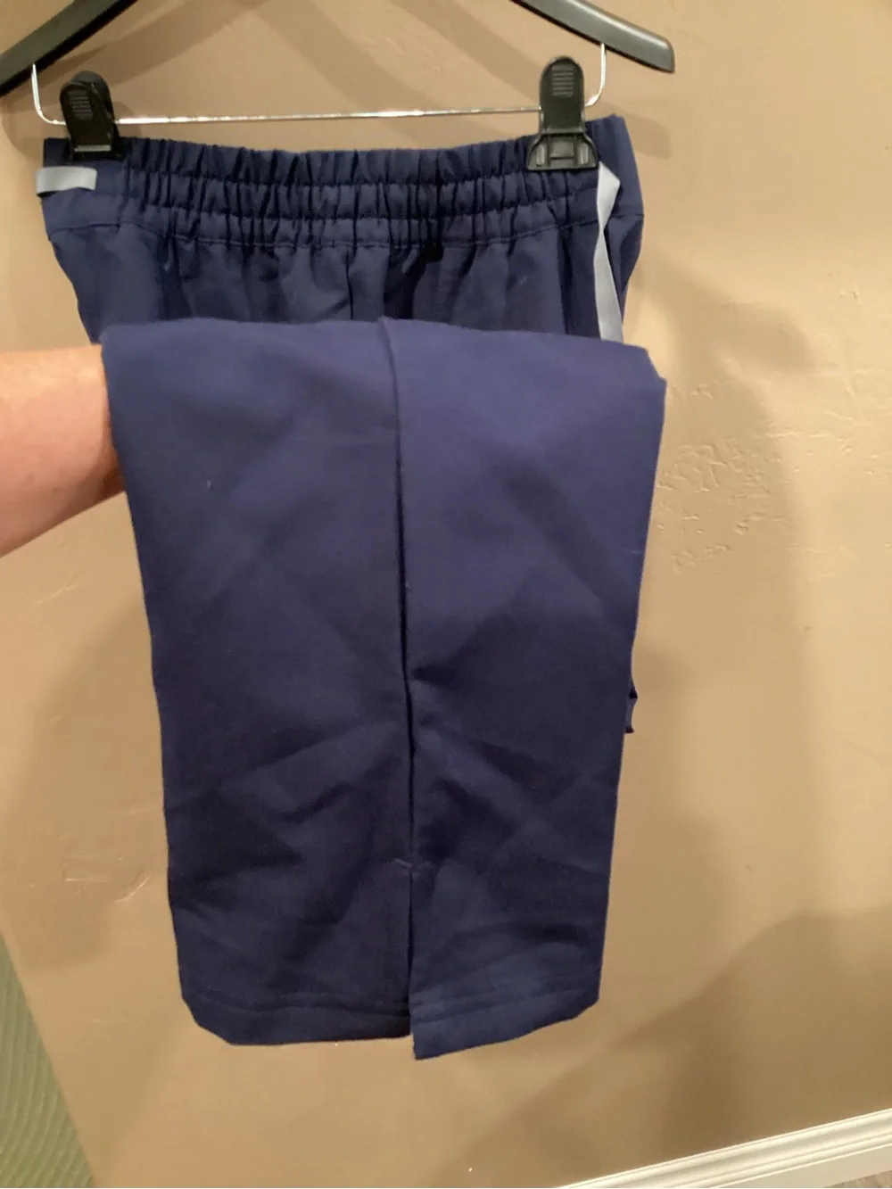 Figs Men's Navy Blue Drawstring Scrub Joggers